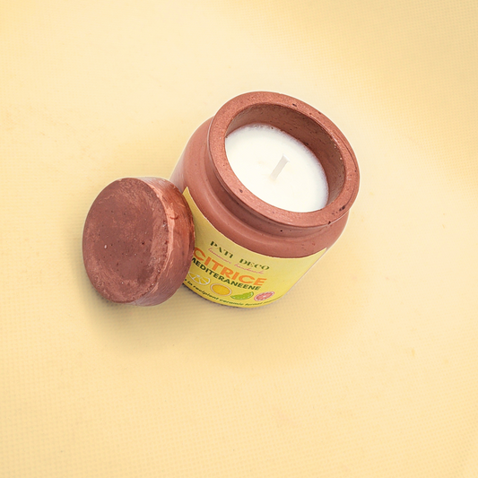 Lumanare Terracota &amp; Citrice
