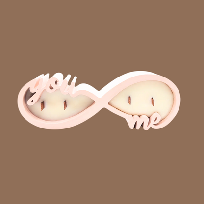 Lumânare Infinit Love You & Me